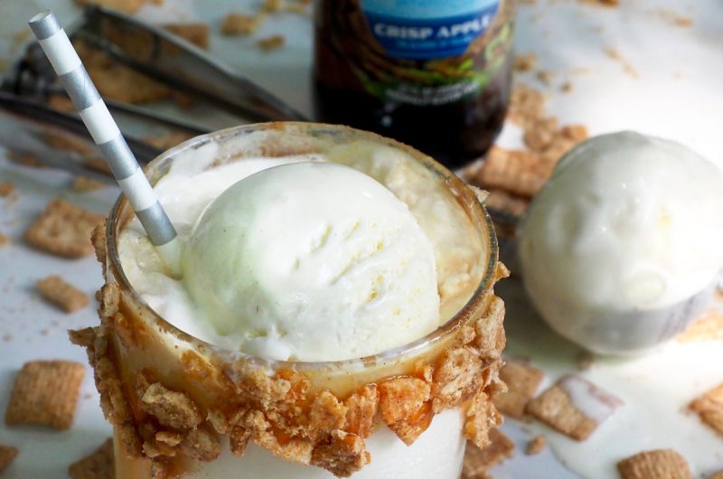 Angry Orchard Ice Cream Float