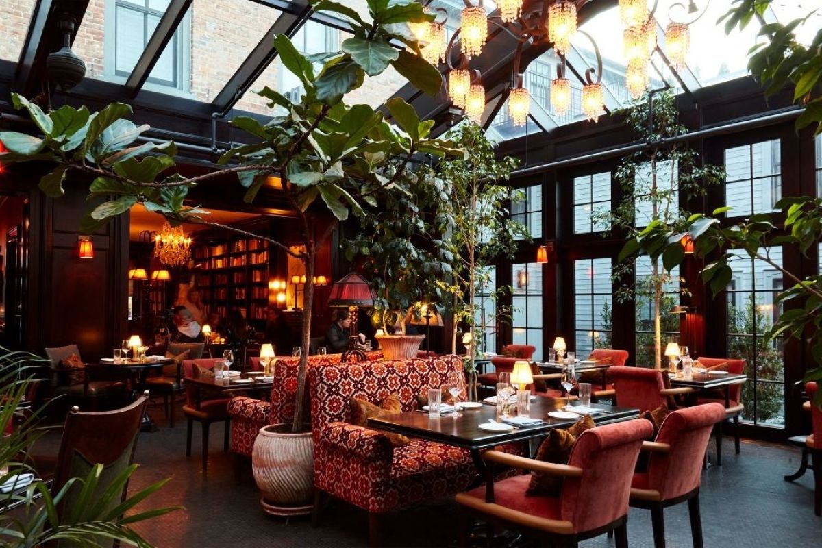 This Hudson Eatery Is One of the 25 Best Hotel Restaurants in the World