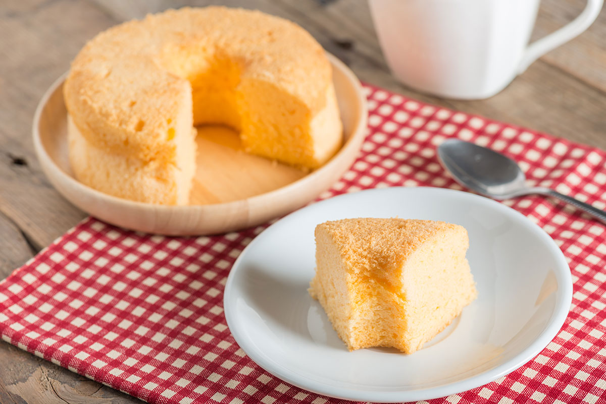 Bake This LighterThanAir Golden Chiffon Cake for Dessert